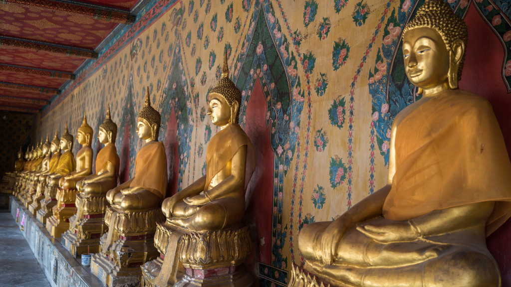 Buddhas, Bangkok, Thailand | Travel Diary: Thailand Part 1