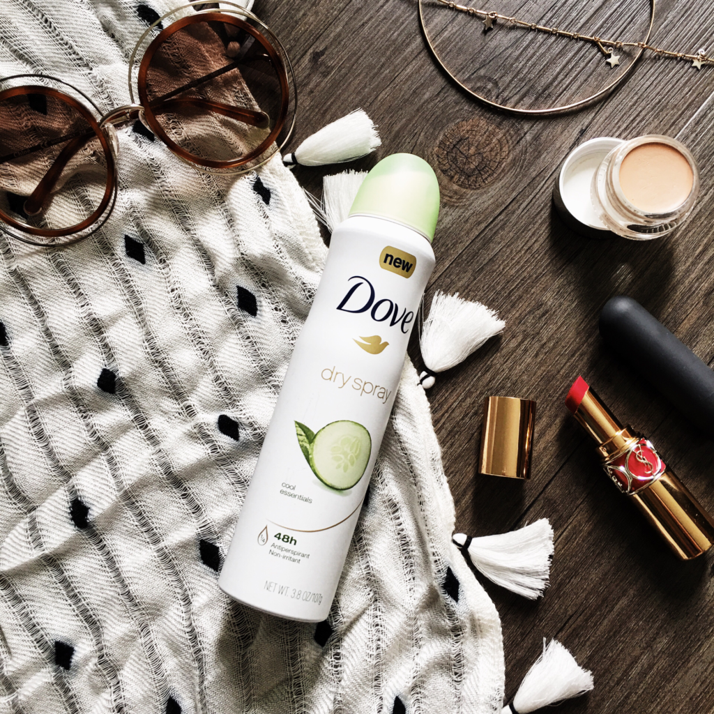 Dove Dry Spray | The Luxi Look