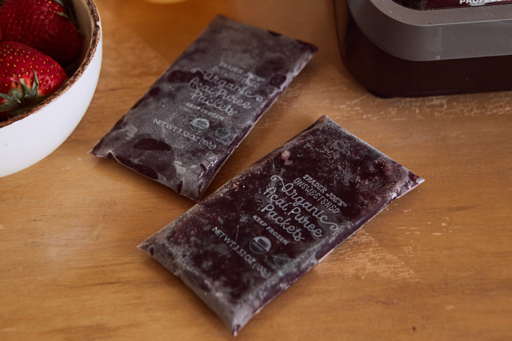 organic Acai puree