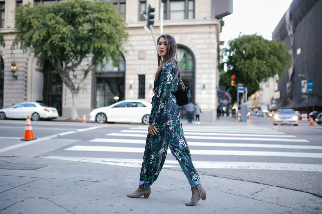 How to Style a Long Kimono | The Luxi Look wearing House of Harlow Yoselin Bed Maxi