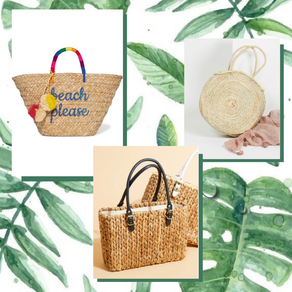 Perfect Straw Bags for Summer by The Luxi Look