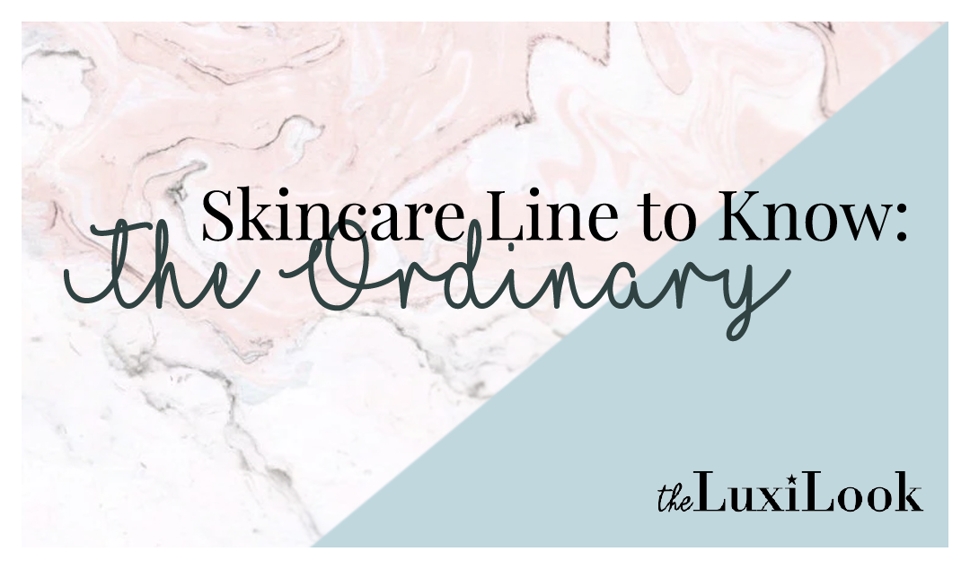 ordinary skin care line