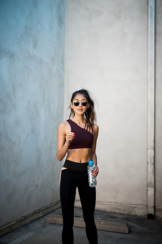 Gym Motivation woman wearing gym clothes 