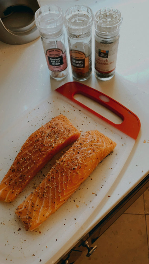 Easy Weeknight Airfryer Salmon Recipe | by The Luxi Look